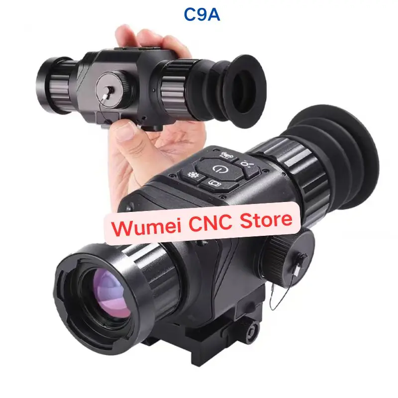 Night Hunting Scope Thermal Bait Sight Telescope Airsoft Monocular Long Reach Gear Telescopic Sights to Hunt Look 256x192 C9A