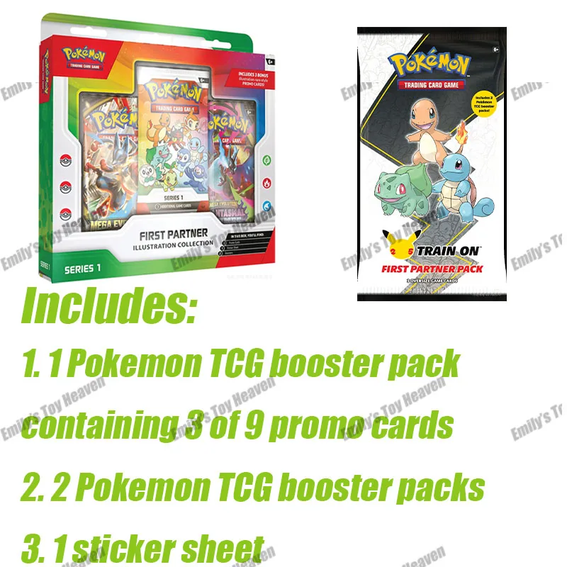在庫あり 新品 英語版 ポケモン FIRST PARTNER ILLUSTRATION