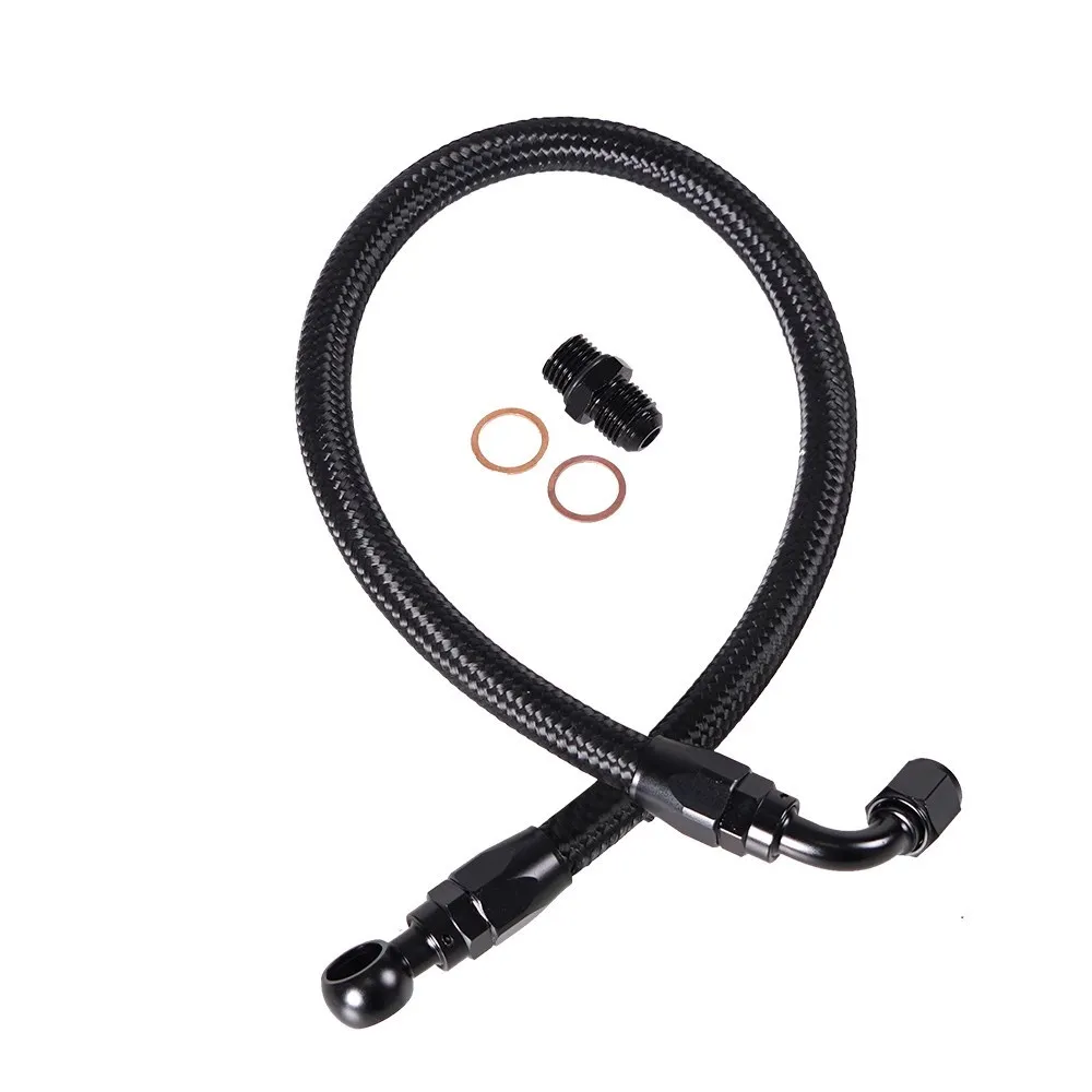 For Honda Acura D15 D16 B16B B16A B18C B/D Series New Braided Fuel Line Fit 