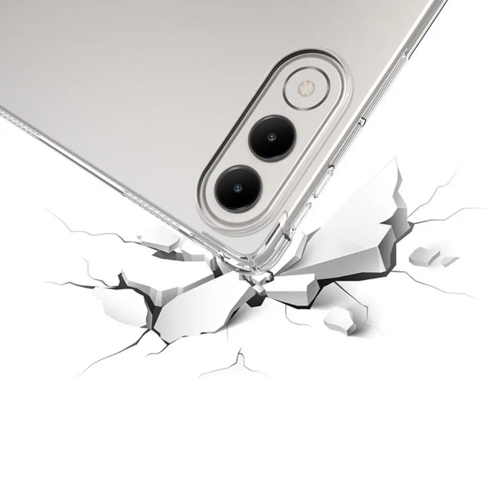 حافظة كمبيوتر لوحي شفافة 11.1 بوصة TB710FU غطاء حماية مضاد للسقوط من مادة البولي يوريثان الحراري مقاوم للصدمات لهاتف Lenovo Xiaoxin Pad Pro GT 2025