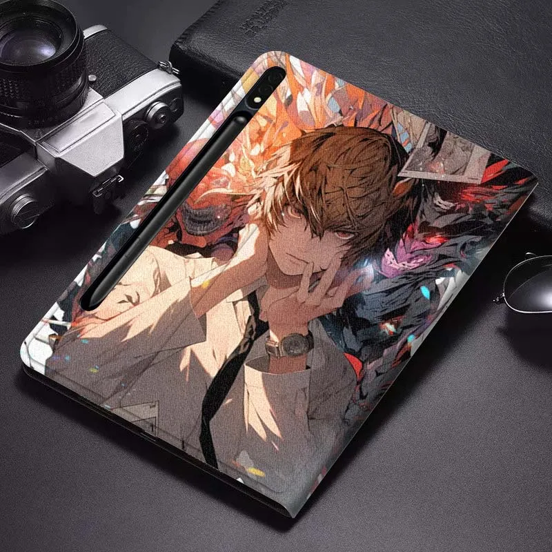 

D-Deaths N-Notes Anime Cool Tablet Case For Samsung Galaxy Tab S7 S8 S9 S10 FE Plus Lite 11 12.4 13.1 Inch