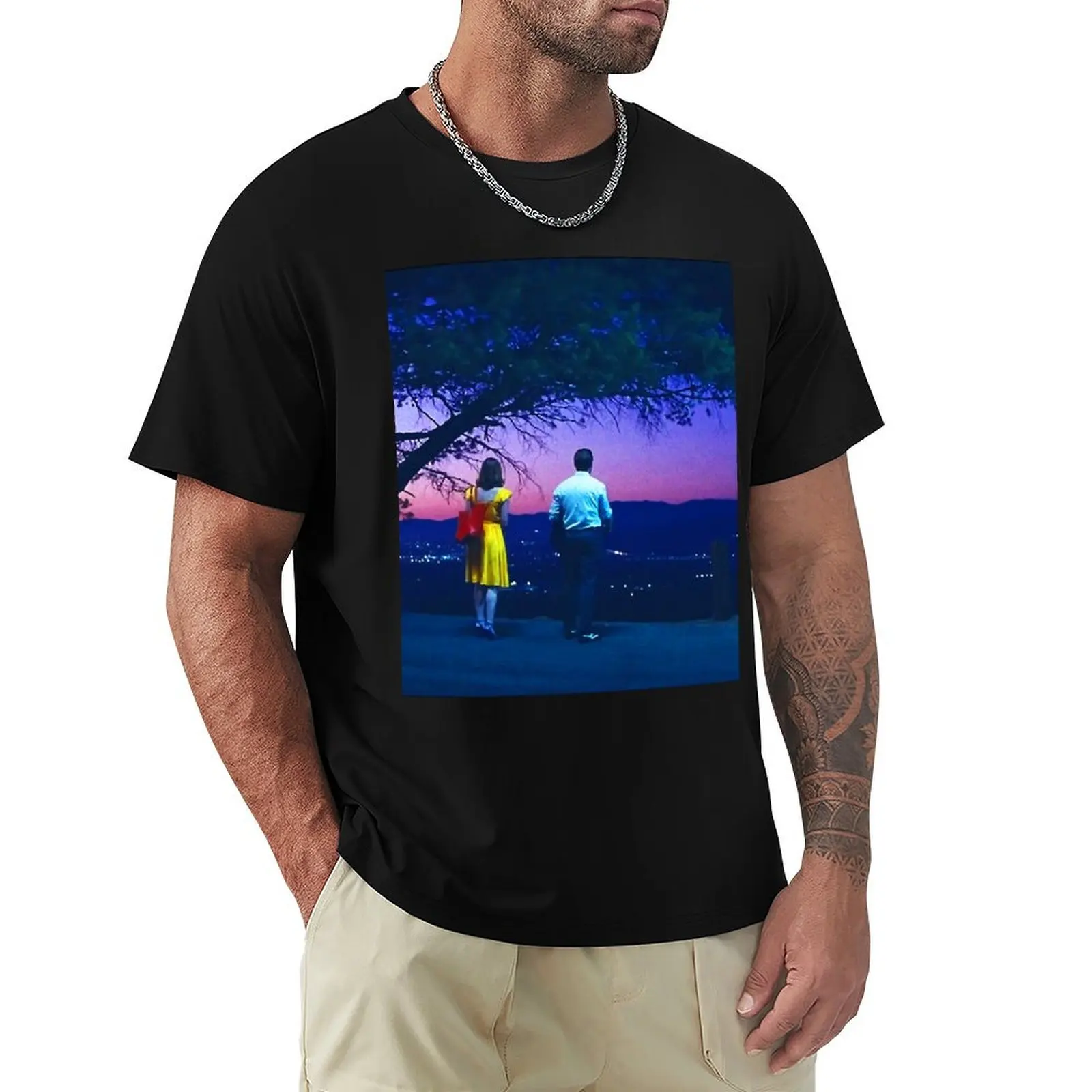 La La Land Movies T-Shirt essential t shirt aesthetic clothes mens graphic t-shirts pack