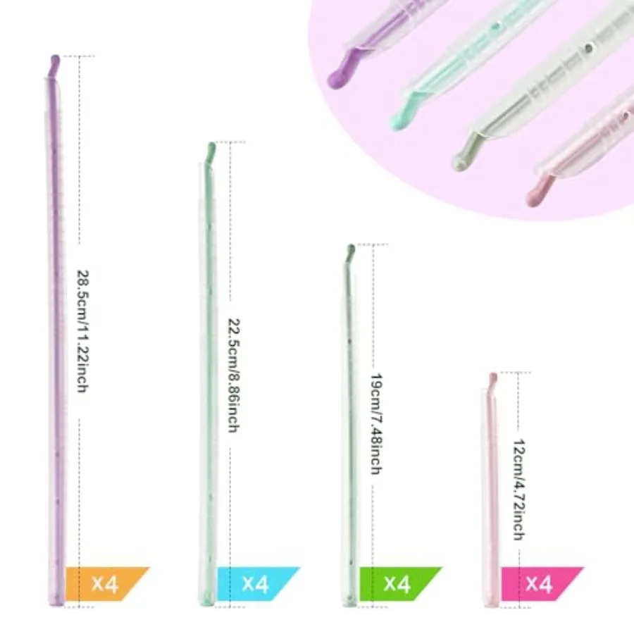 Food Sealing Sticks, Bag Clips 16 Pcs Reusable Bag Sealer Sticks Used For Sealing Various Sealable Snacks Cereal Foods Plastic