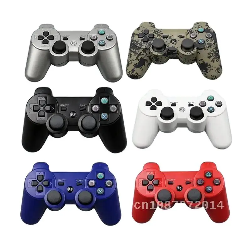 Manette de jeu sans fil Bluetooth pour Sony PS3, manettes de jeu, console Play Station 3, accessoires de manette, batterie aste