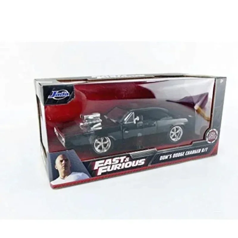 Jada 1:24 Fast&Furious 1970 Dodge Charger R/T Muscle car Diecast Metal Alloy Model Car Toys for Children Gift Collection