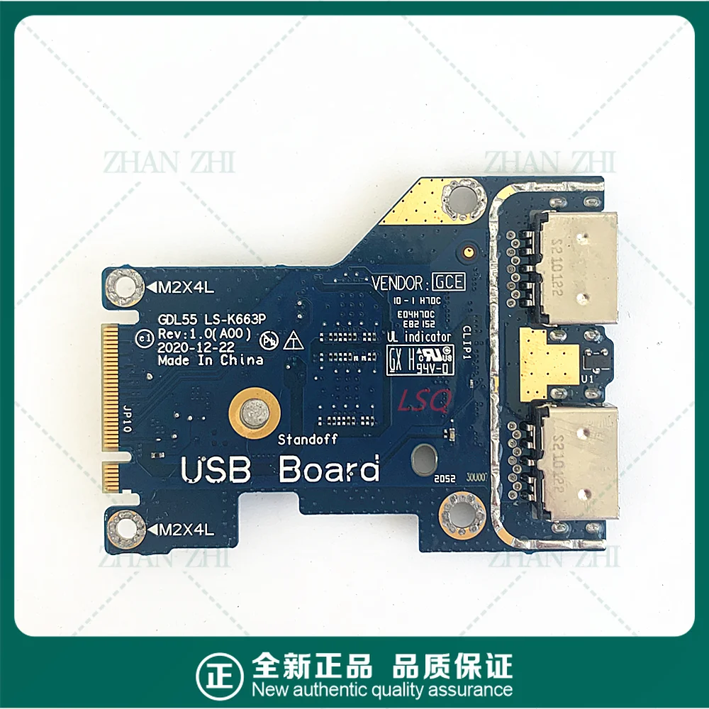 

For Dell G15 5510 5511 USB Small Board IO Small Board GDL55 LS-K663P