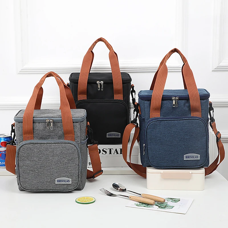 Insulated Lunch Bag for Men & Women Leakproof Picnic Office Portable Bag Reusable Durable Cooler Food Storage Tote Bag