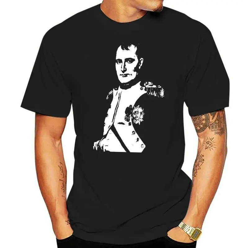 Napoleon T Shirt Napoleon Bonaparte T-Shirt Cotton Men Tee Shirt Big Graphic Fashion Fun Short-Sleeve Tshirt