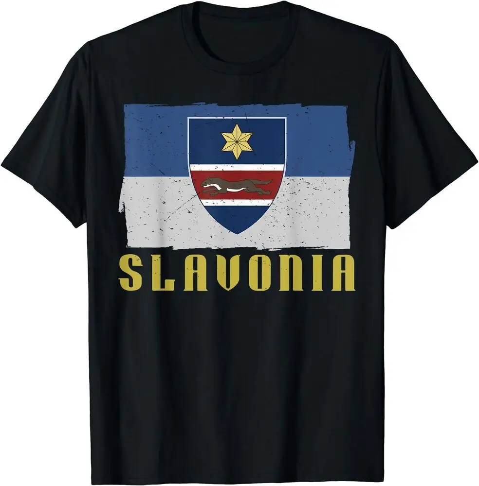 Slavonia Bosnia Yugoslavia Slavonija Rusyn Croatia Slavonian T-Shirt Anime Graphic T-shirts High Quality 100%Cotton Short Sleeve