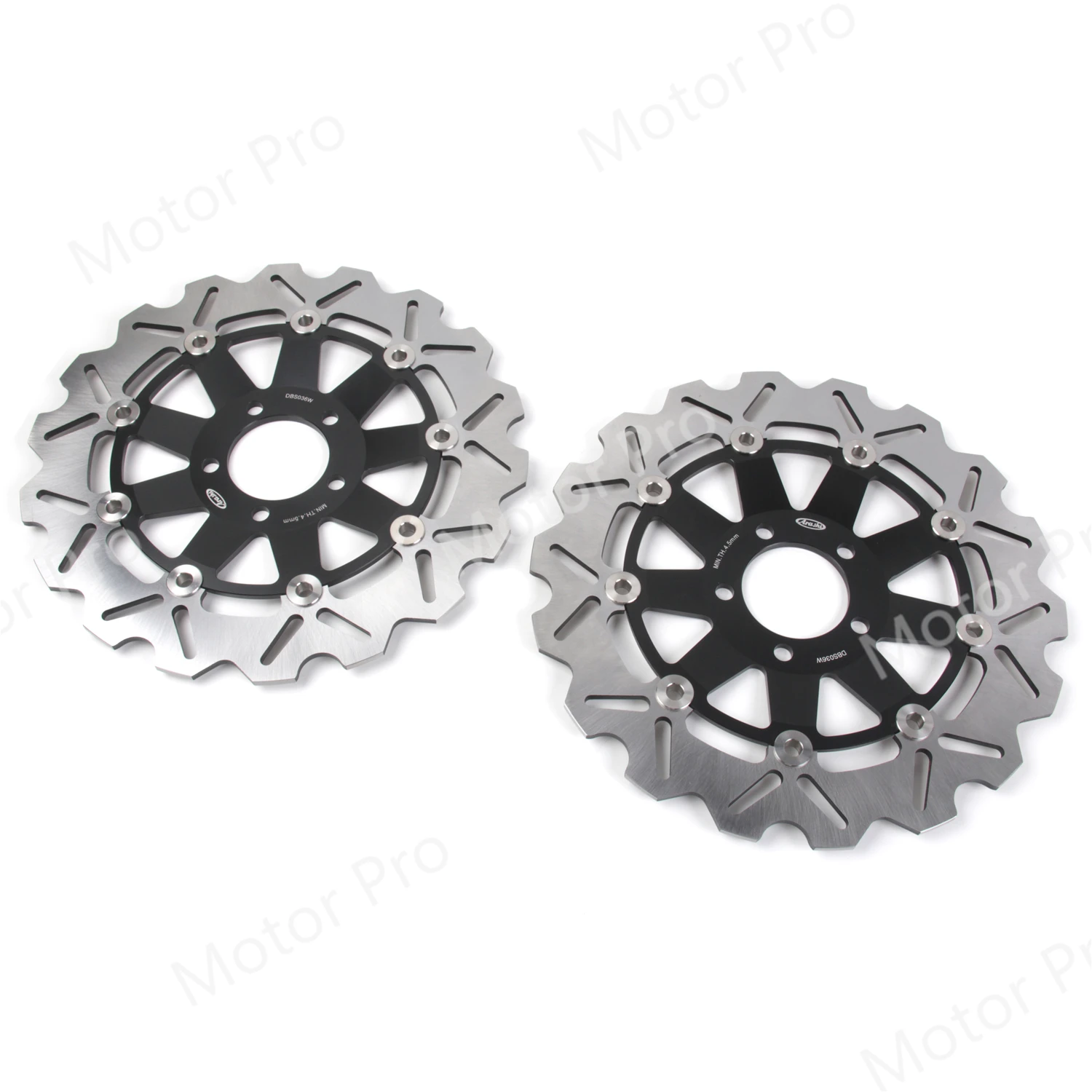 Brake Disc Rotor For Kawasaki ZXR400 ZXR 400 1989 1990 / ZEPHYR 550 1993 1994 1995 1996 1997 1998 - 2003 2PCS CNC Floating Disk