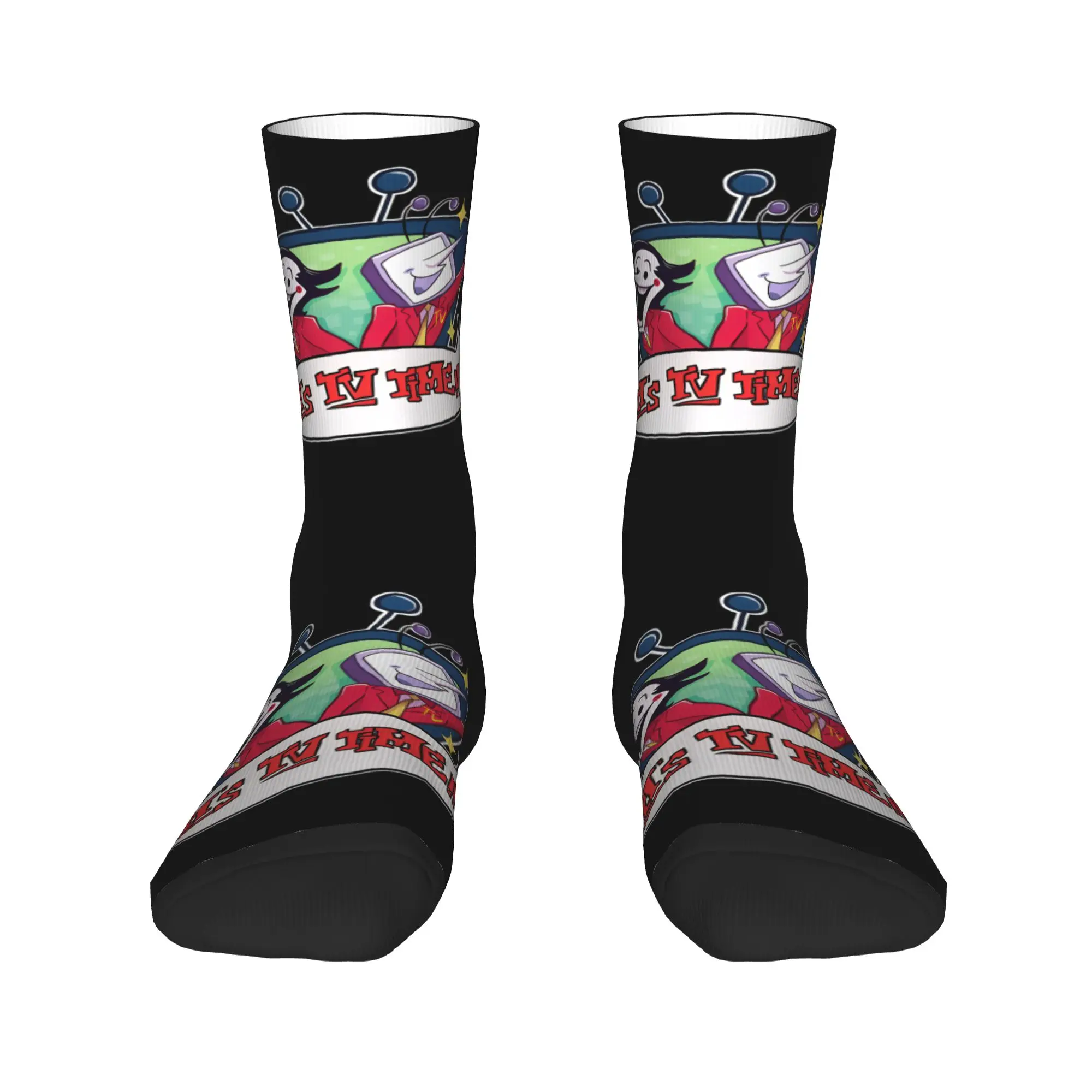 

Забавные чулки в стиле ретро, забавные легенды Tenna Deltarune, игровые носки для женщин и мужчин, теплые мягкие носки для скейтборда