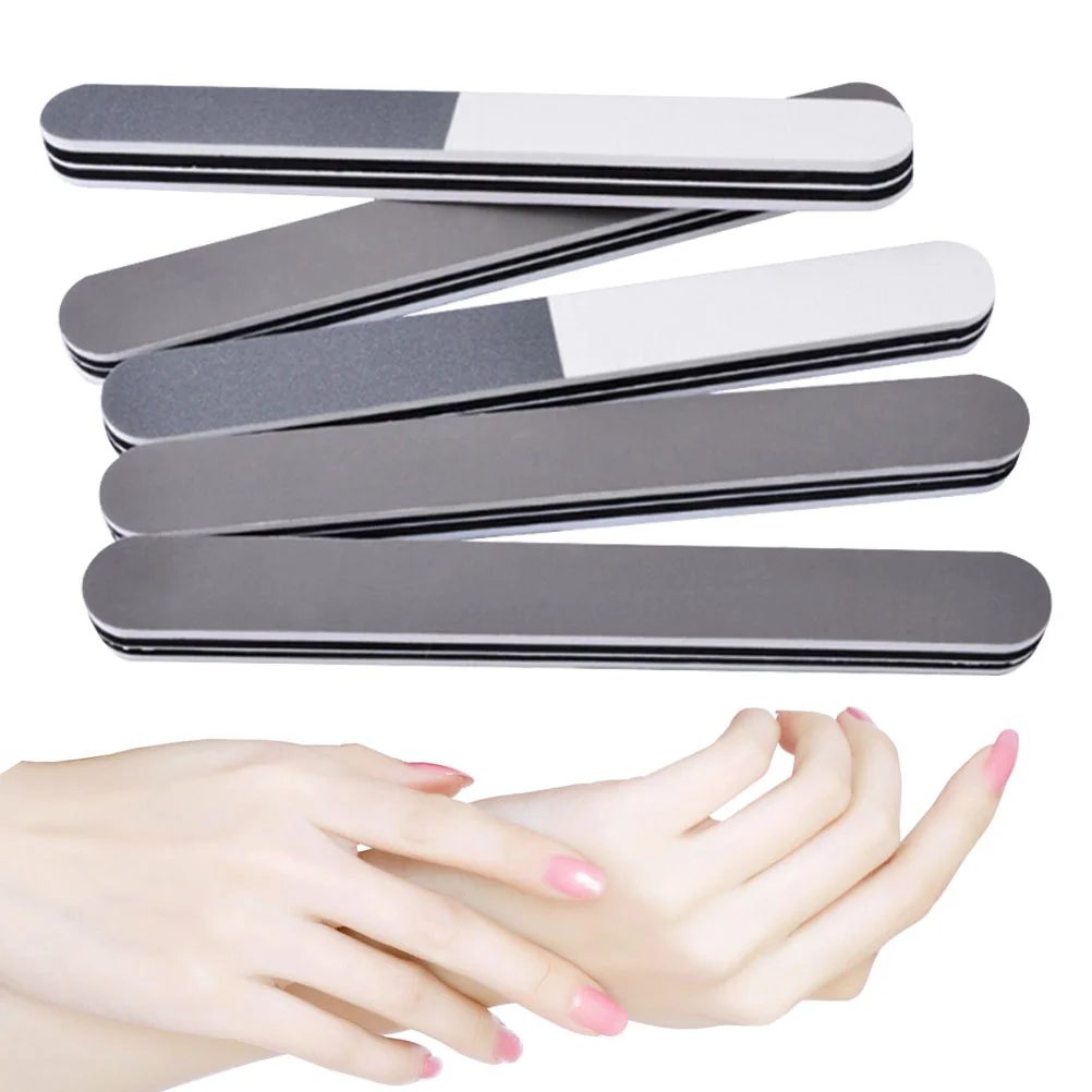 

Double Sided Nail File Buffer Double-sided Buffers Sanding Block Professional Files