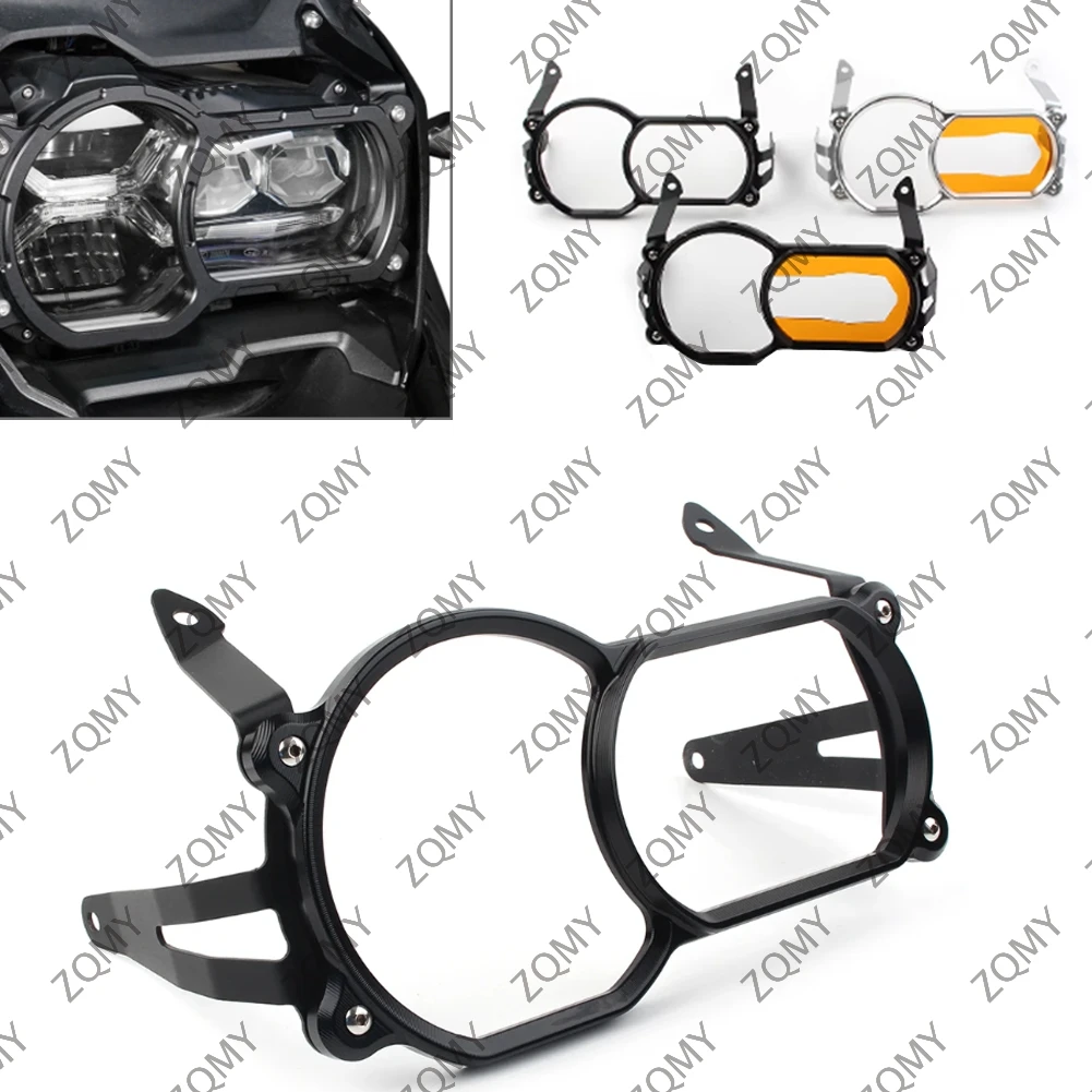 Motorbike Headlight Lens Protector Guard Cover Acrylic Patch For BMW R1200GS LC Adventure 2014-2020 & R1250GS ADV 2018 2019 2020