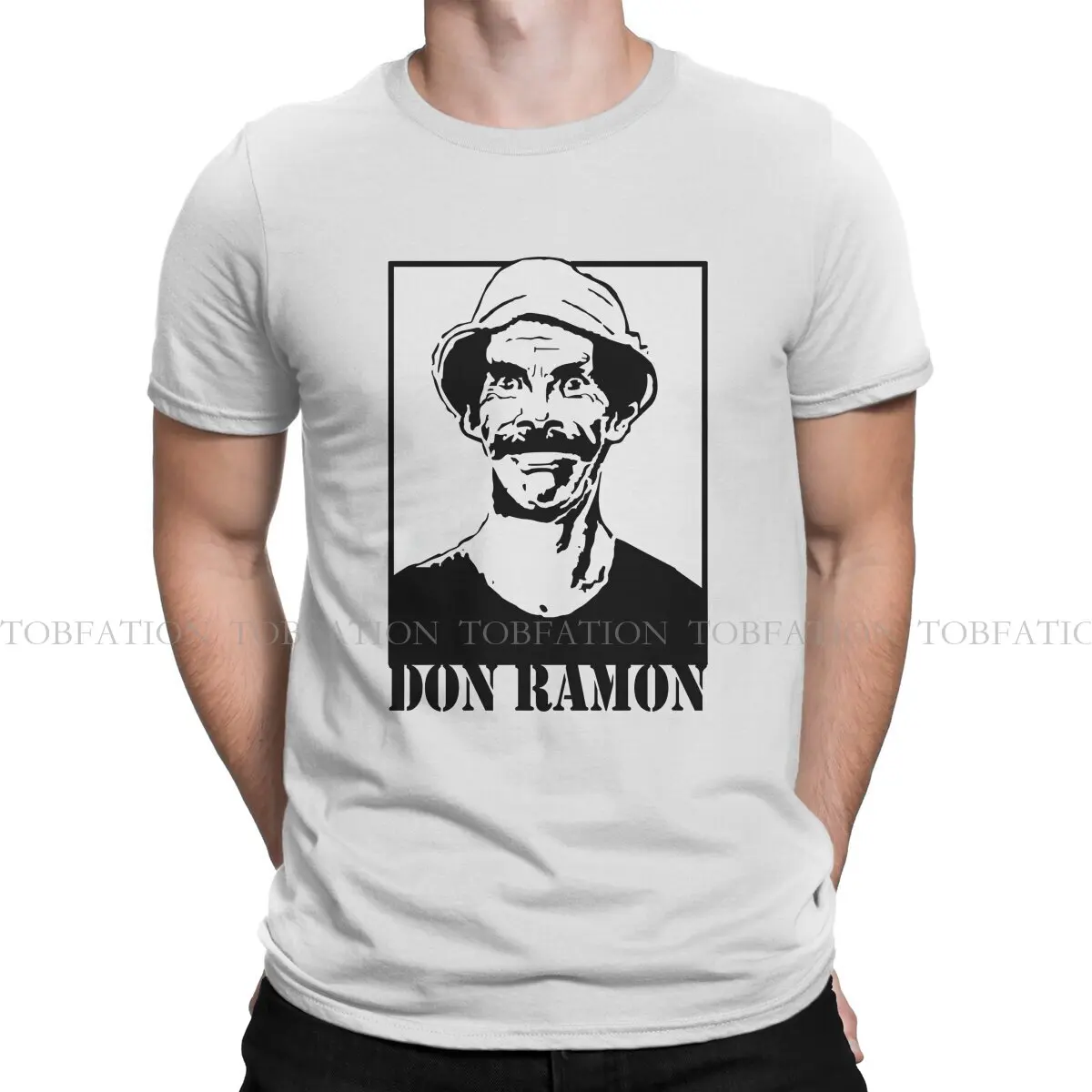 El Chavo Del Ocho Don Ramon 100% Cotton T Shirt Vintage Homme Men's Tee Shirt O-Neck  Men Clothing