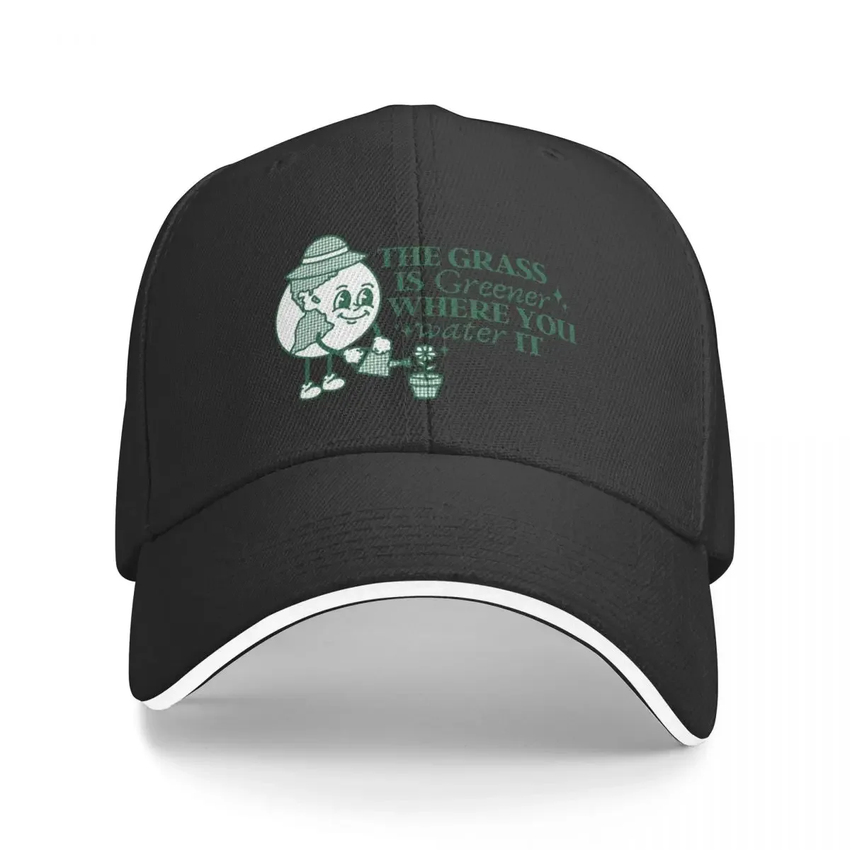 

The Grass Is Greener Where You Water It Earth Baseball Cap dad hat Kids Hat Men's Hats Women's