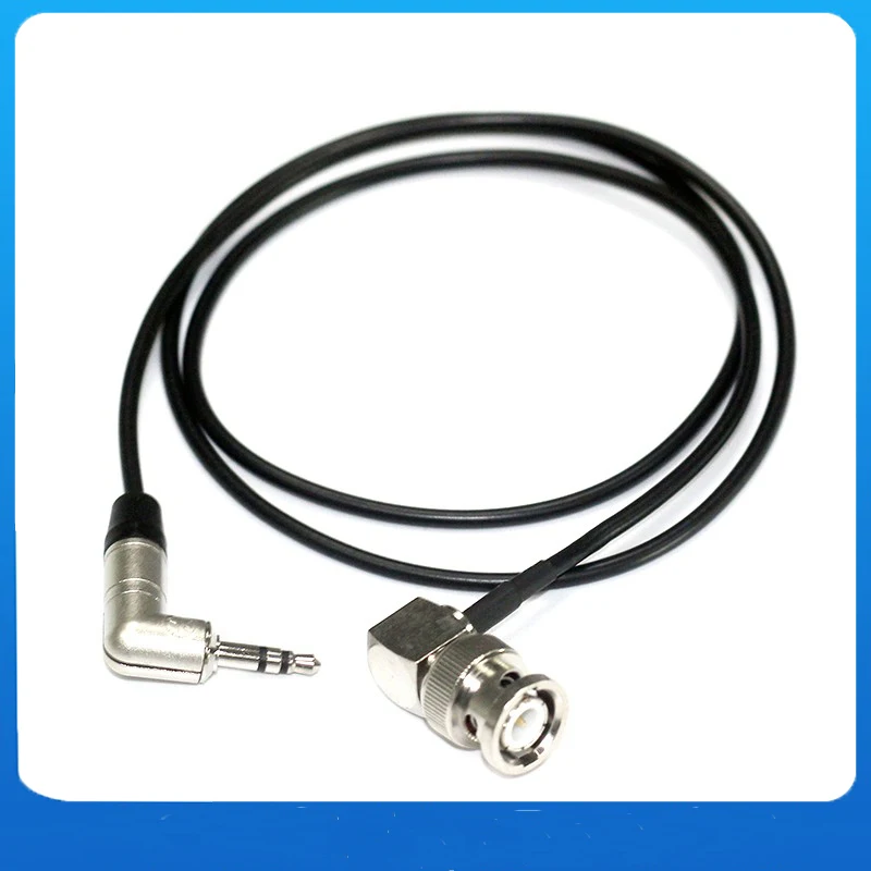 3.5Mm Đến Q9 Đồng Trục BNC Phích Cắm Tai Nghe Sang BNC Nam Giám Sát Đầu Ghi Hình Để Loa Cáp Âm Thanh Timecode Cáp Đồng Bộ c300/500/F55