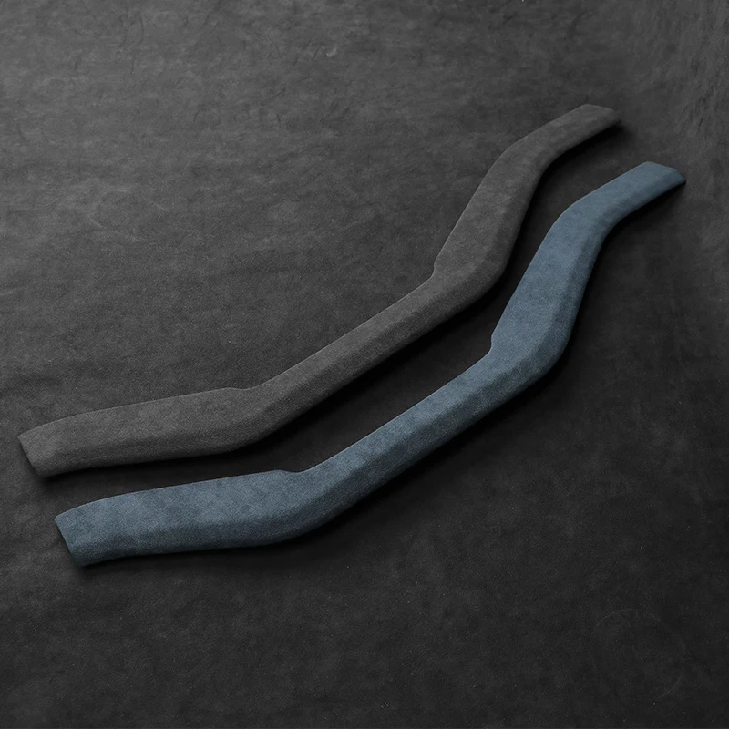 For Zeekr 001 2024 2021-2023 Super Suede Car Left Right Instrument Panel Protective Panel Interior Decorative Strip Accessories