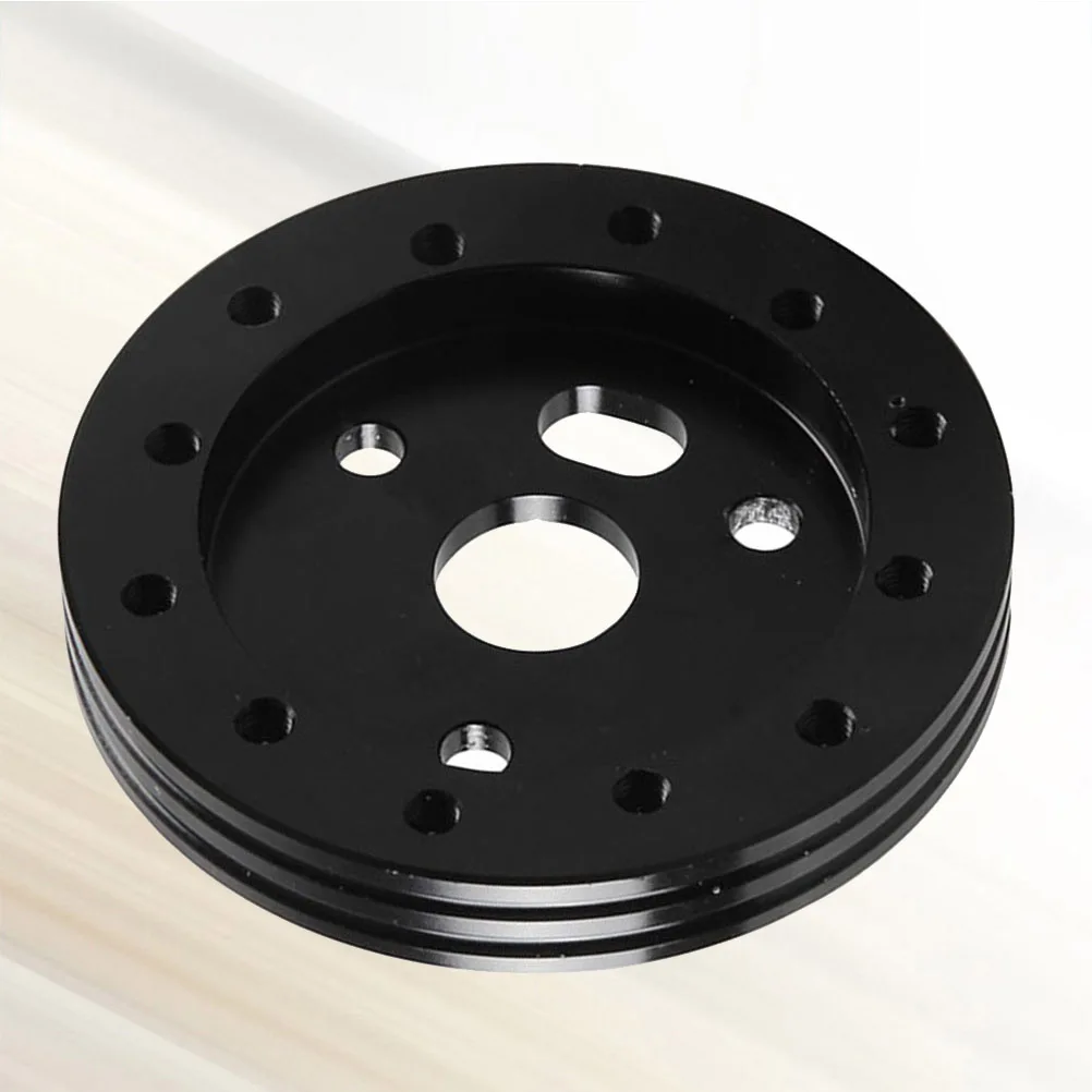 Steering Wheel Adapter 6-Hole To 3-Hole Converter 0.5 Inch Riser 70Mm 35Mm 74Mm Compatible Tool For Car Wheel Installation Quick