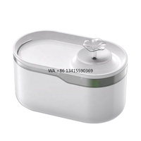 Pet Water Fountain 2.8L Clear Dog Automatic Dispenser Filtered Water Fountain for Cats and Dogs