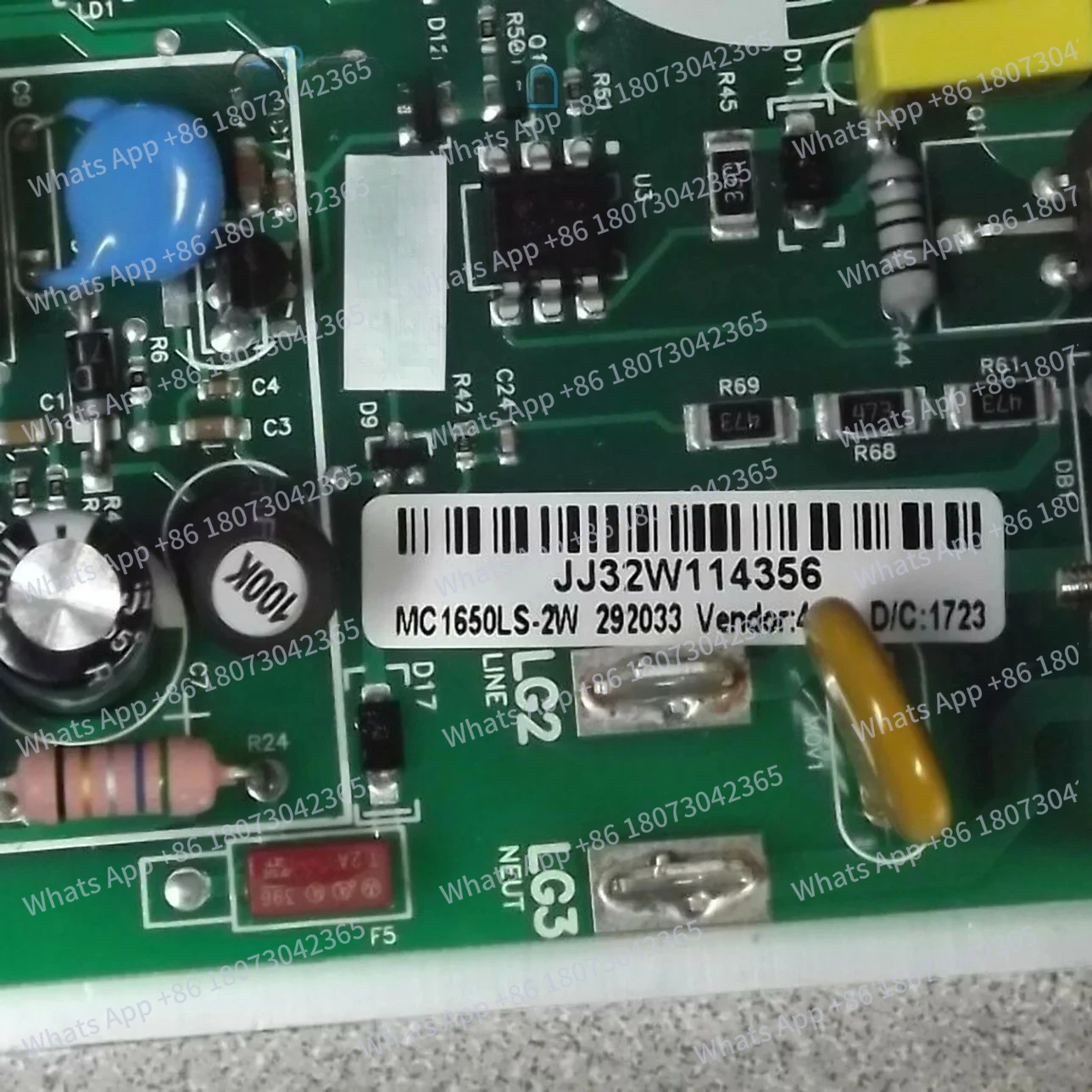 110 فولت WLTL298163 إيقاع G5.9 وحدة تحكم محرك مشاية كهربائية لوحة تحكم MC1650LS-2W 292033 #1
