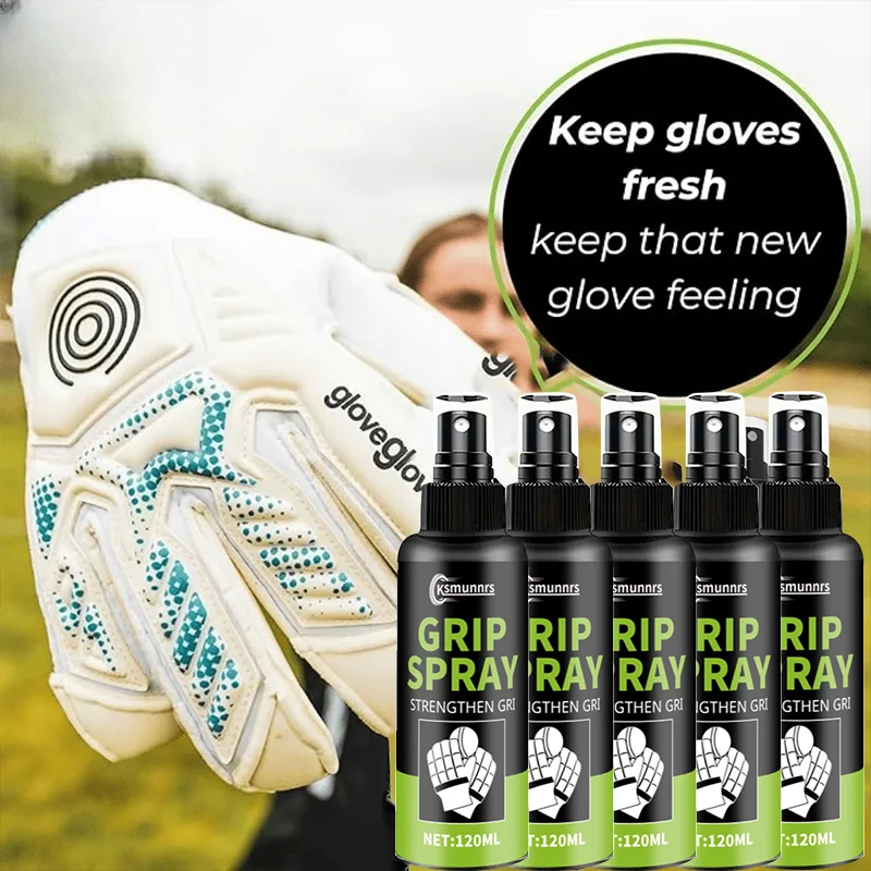 120 مللي قفاز حارس المرمى رذاذ قبضة كرة القدم رذاذ لقفازات حراسة المرمى عدم الانزلاق تعزيز لزجة البيسبول استبدال قفاز الغراء