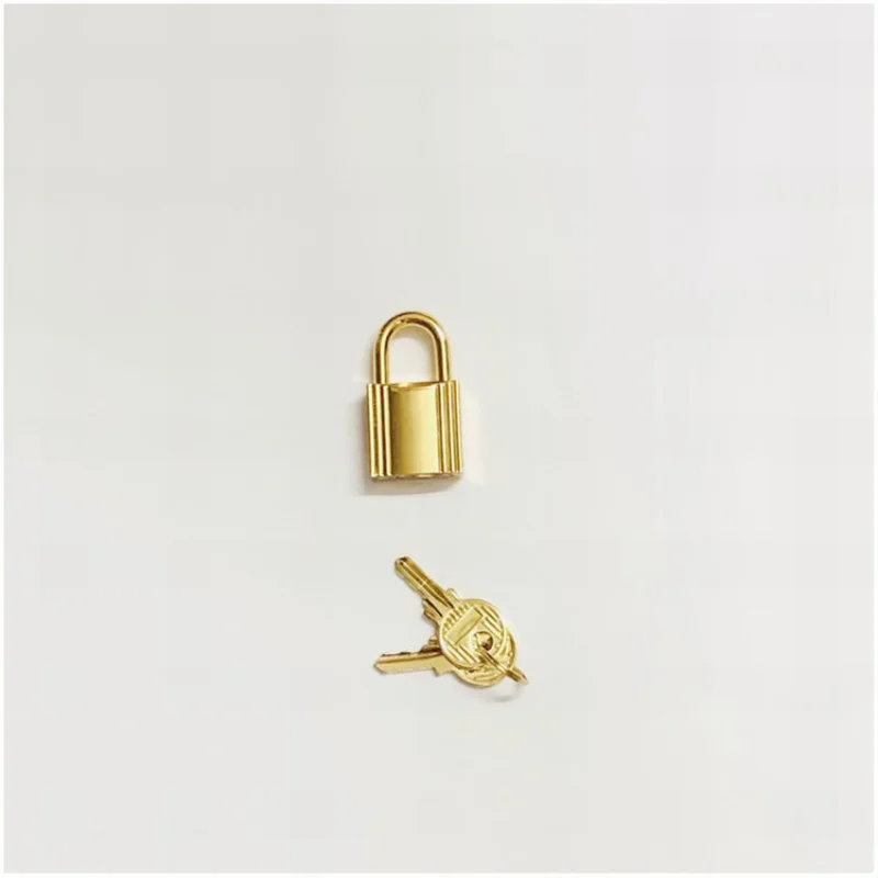 Bag Metal Lock Head Pure Stainless Steel  Hardware Kell Platinum Lock Accessories Metal Pendant Basket Bag Small Padlock