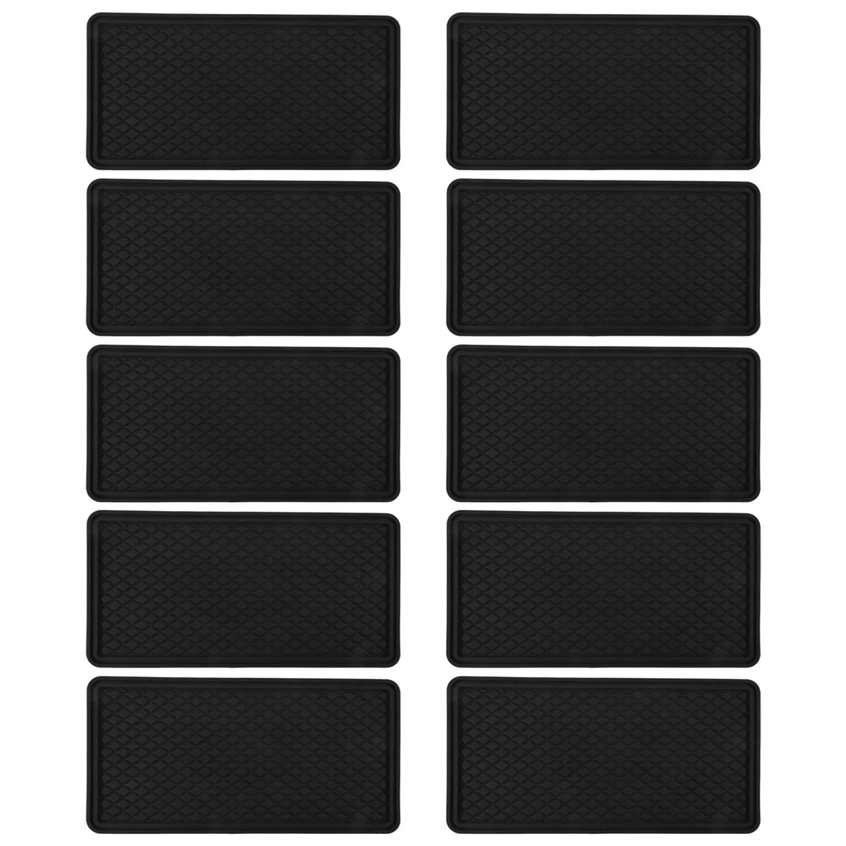 

10Pcs 30X14.5Cm Car Anti-Slip Mat Car Mobile Phone Anti-Slip Mat Car Decoration Anti-Slip Mat Supplies