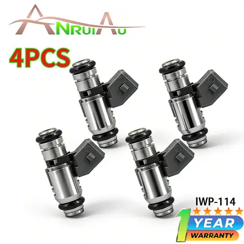4PCS Fuel Injectors 50101902 For 1995-2010 Volkswagen Golf Saveiro Gol Polo Santana 1.6-2.0L 50101902 A6150103602