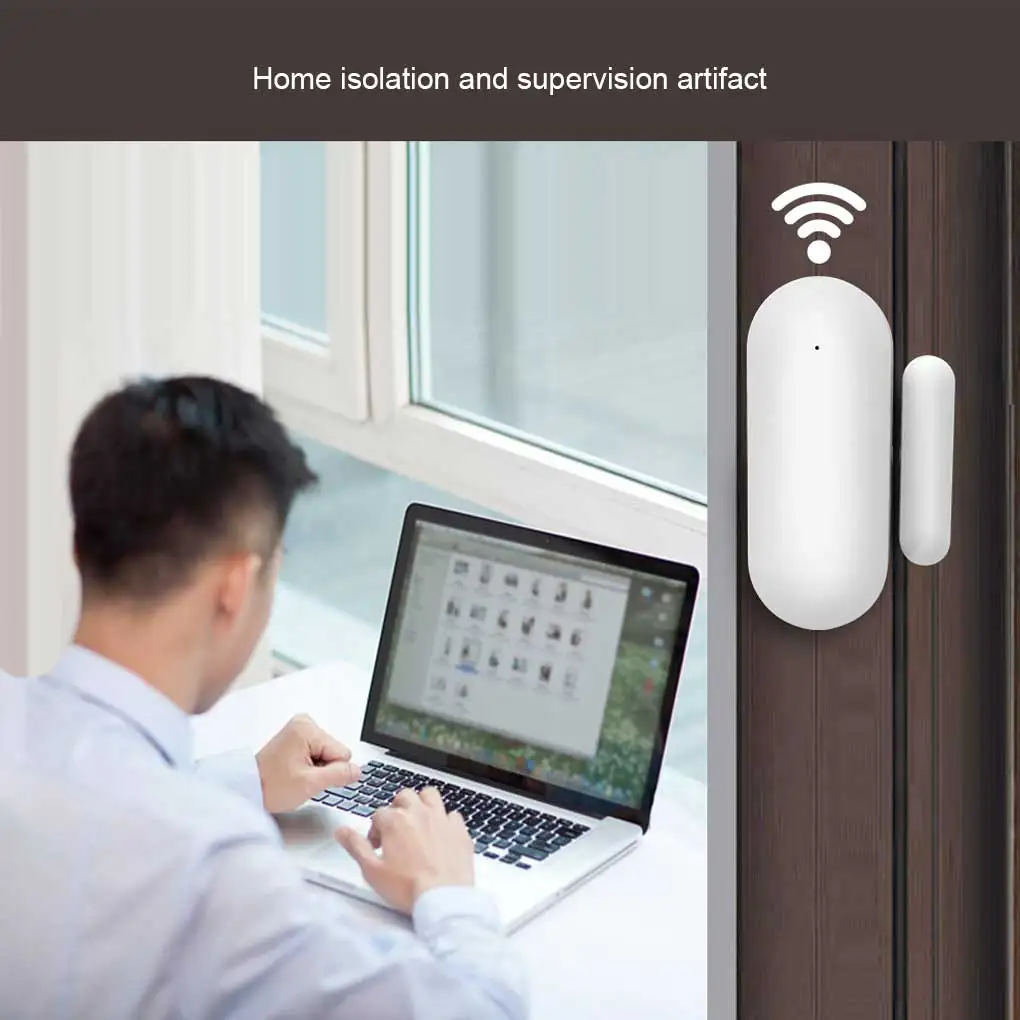 ワイヤレス窓警報器 オフィスドアセキュリティシステム センサーアクセサリ