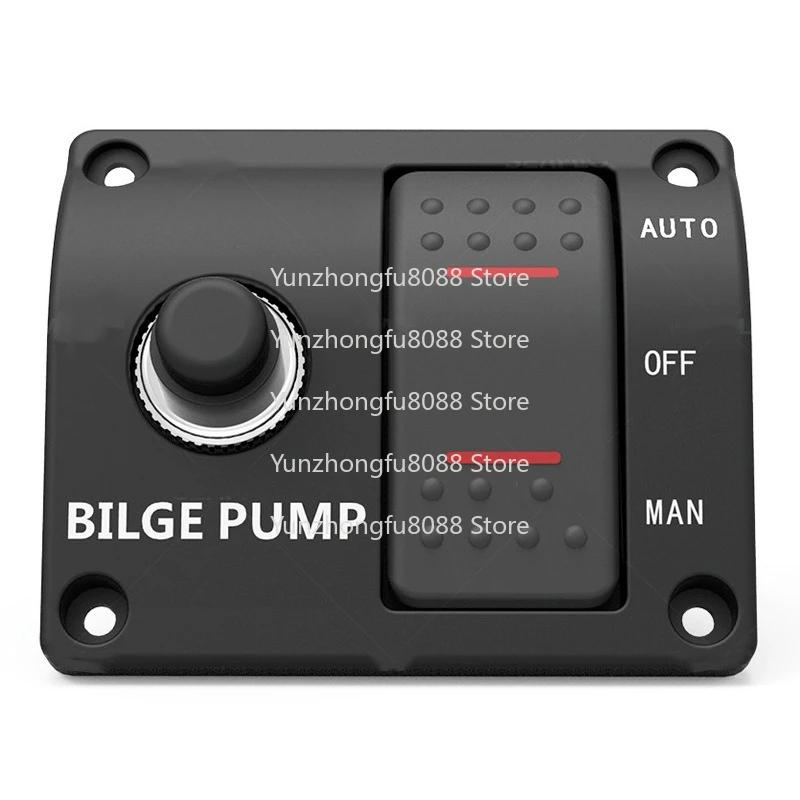 

Bilge Pump Panel Switch SFSP-015-02 12V-24V Automatic Switch