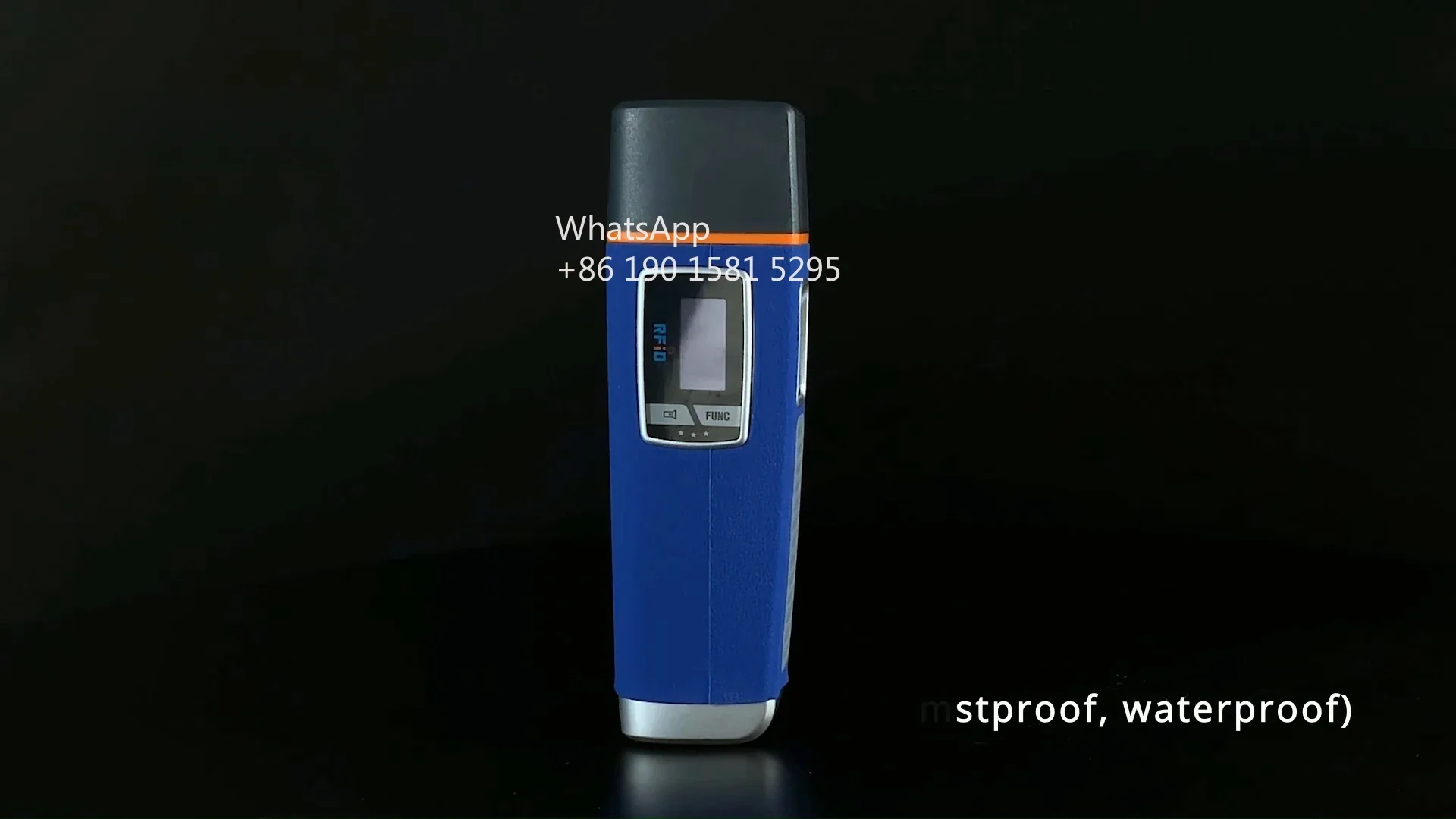 WM-5000X1 IP67 guard tour system with fingerprint function stainless steel high quality rugged