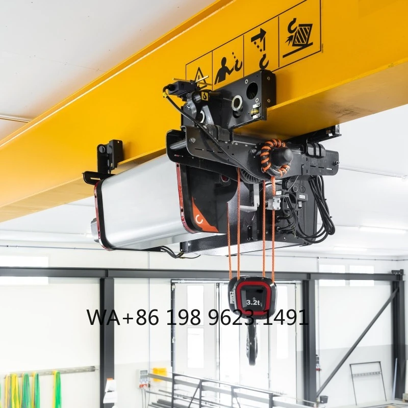 

220V 380V 460V Large Overhead Crane European Motor Wire Rope Hoist Heavy Duty Lifting Equipment