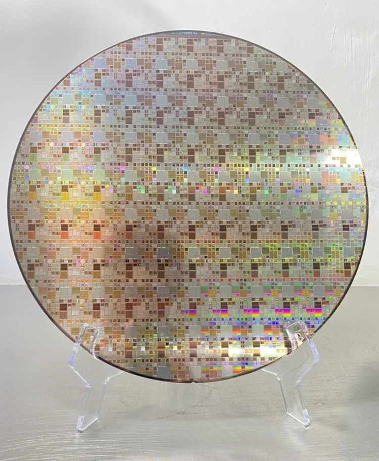 8-inch wafer, 12 inch lithography chip, silicon wafer semiconductor exhibition