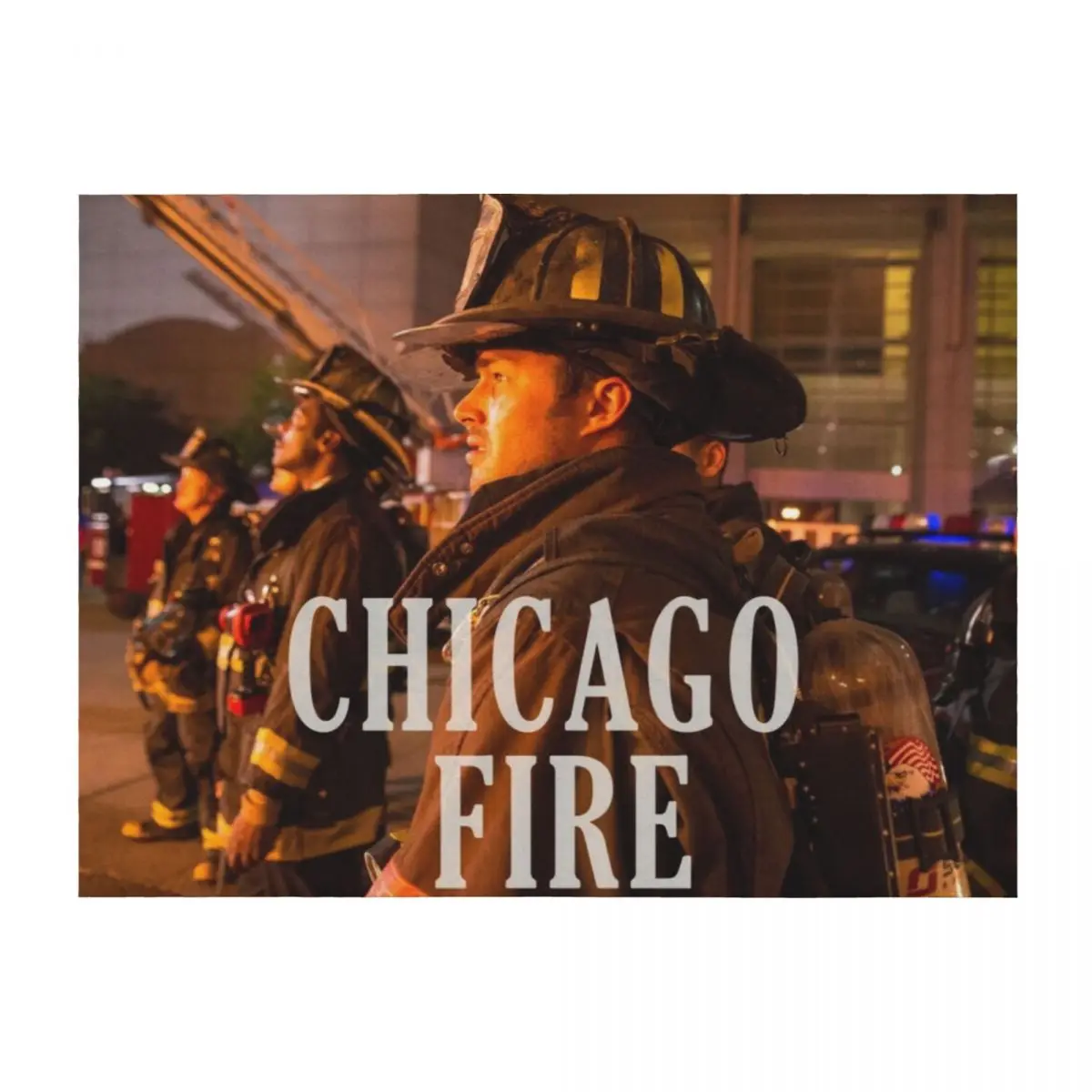 

Chicago Fire Fighters Throw Blanket valentine gift ideas warm for winter for babies Soft Beds Blankets