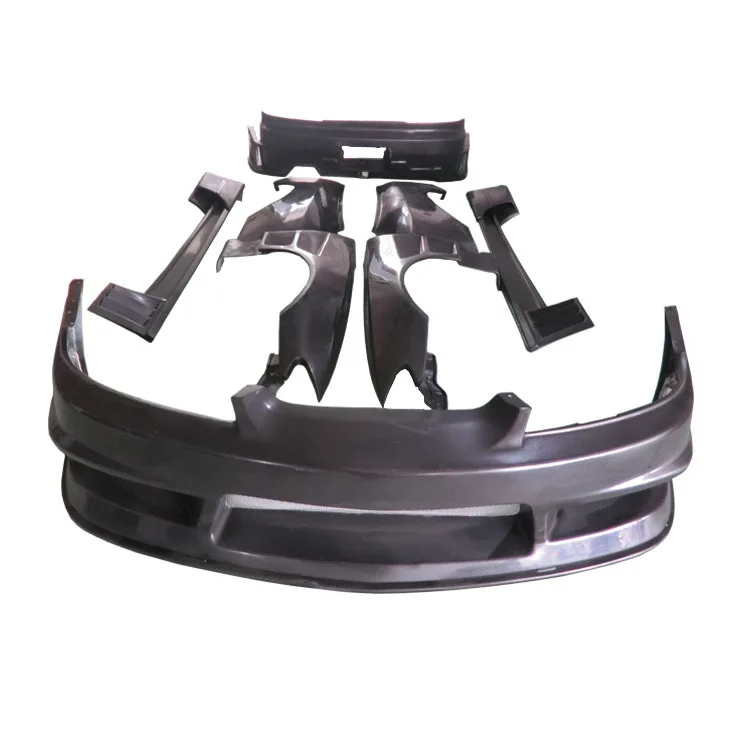 

Car modification, suitable for Nissan S15 DMAX front bar, rear bar, front fender, resin fiber