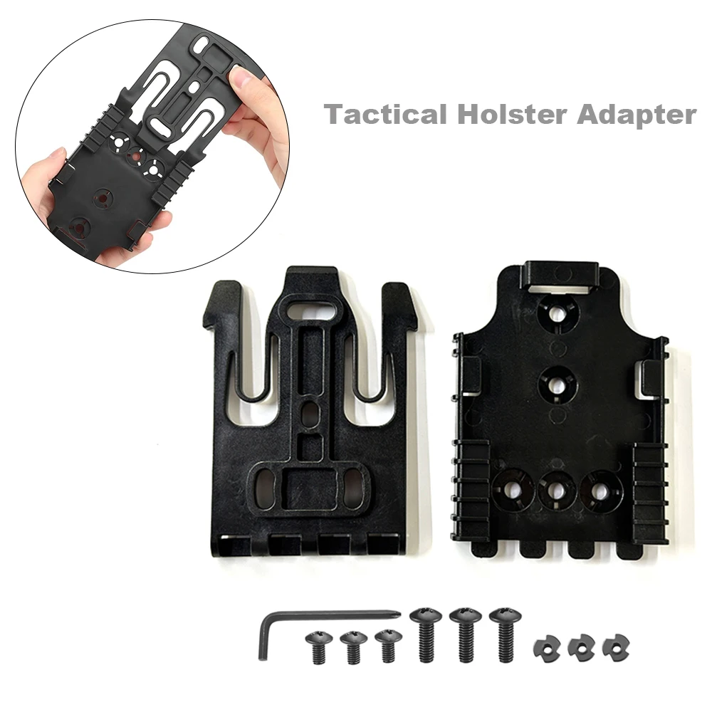 

Универсальный быстросъемный тактический адаптер для кобуры, система Quick-Lock для многоплатформенной охоты Glock 17/1911/SIG P226/USP
