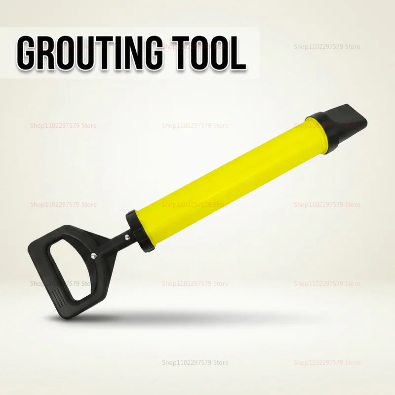 Caulking Gun Mortar Grouting Applicator Tool with 4 Nozzles for Brick Cement Lime Pointing Masonry Repair Construction Smearing