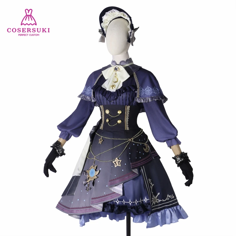 Project Sekai 25 o'clock Nightcord Shinonome Ena Heart in Water Cosplay Costumes for Hallweeen Stage Performance Clothes