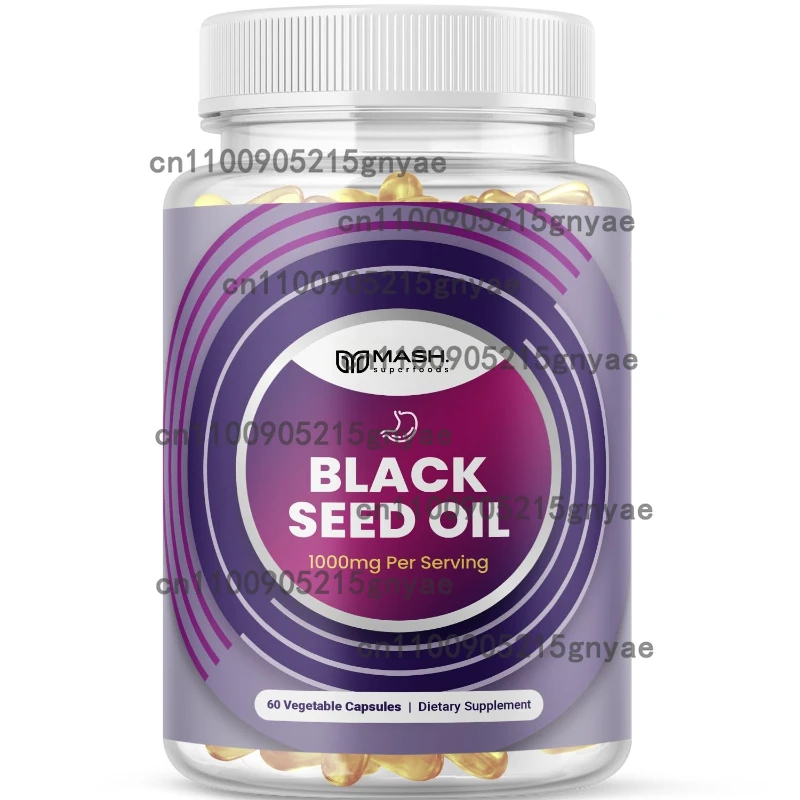 

Premium Black Seed Oil 120 Capsules - Support Overall Health | Immune System Support