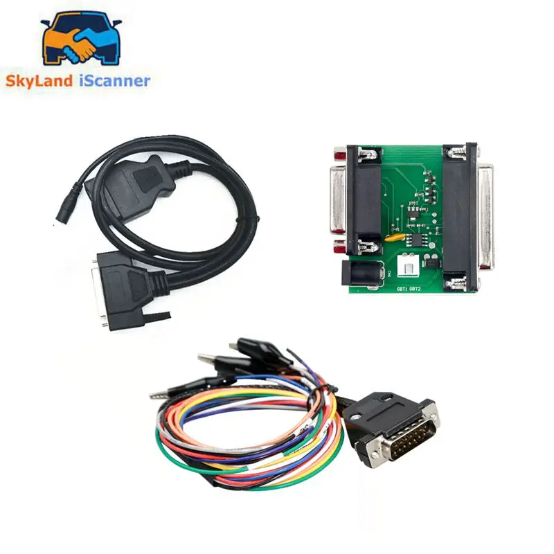 Durable OBD Cable 14P 600KT02 DB15 cable 1.20 green GPT Adapter Uesed for 32 IN 1 67 IN 1 V1.20