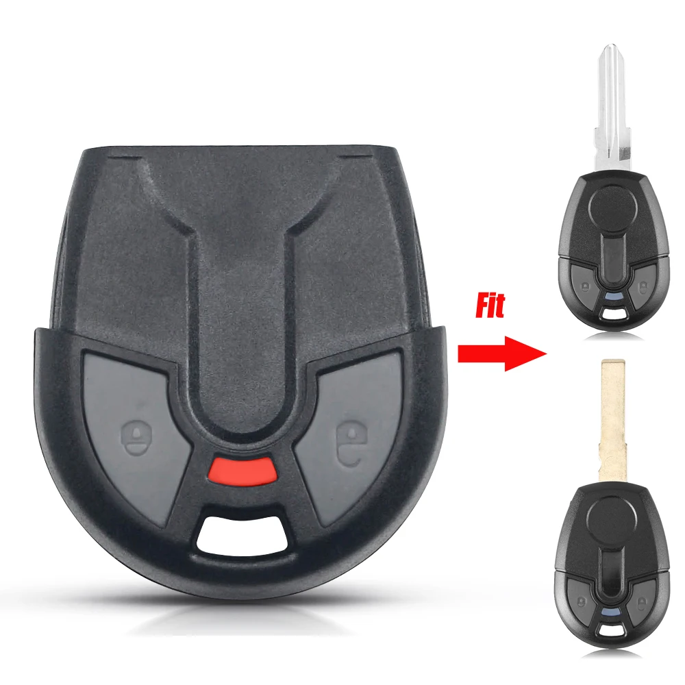 KEYYOU 10pcs For Fiat Positron Replacement Car Key Shell Transponder Only Head Key Blank Case Suitable For GT15R SIP22 Blade