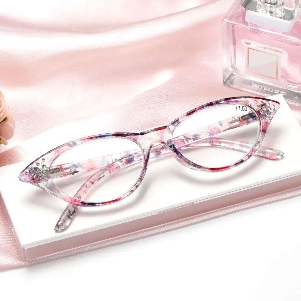 

Vision Care Read Magnification Cat Eye Frame Women Reading Glasses Computer Eyeglasses Presbyopia Glasses Hyperopia Eyewear