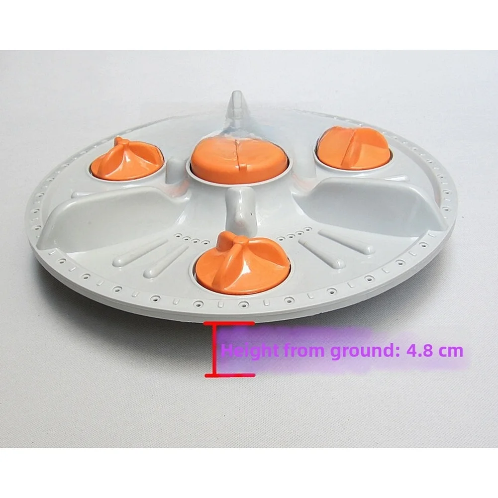 Replacement Washing Machine Agitator 32.5cm Diameter Featuring 11 Tooth Rotating Plate and Plastic Construction
