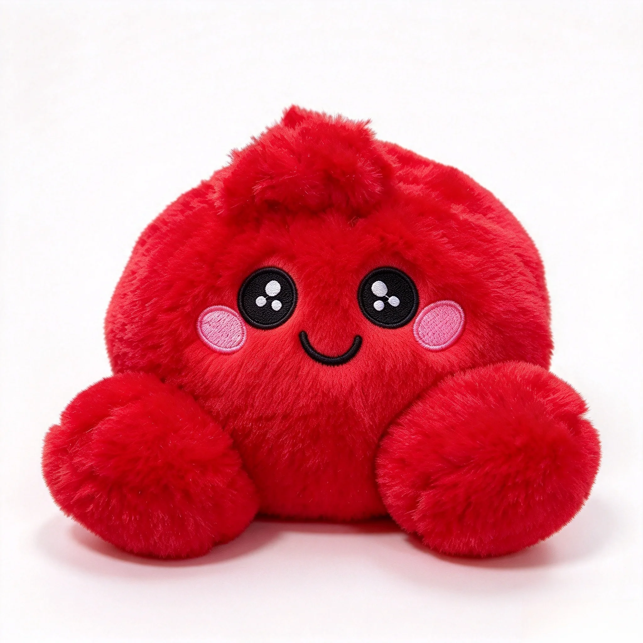 ^Stress-relieving Baozi Dumpling Series Cute Fluffy Dumpling Stuffed Toy, Decompression Baozi Fidget Toy Soft Plushie Gift