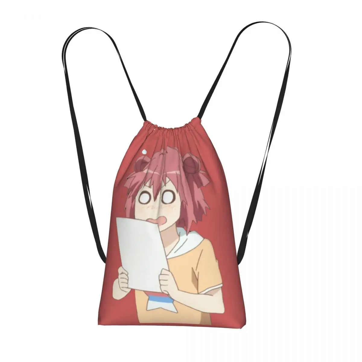 

Akari From Yuru Yuri Anime (2) Backpacks Multi-function Drawstring Bundle Pocket Sports Bag Book Bags for Man Woman Students