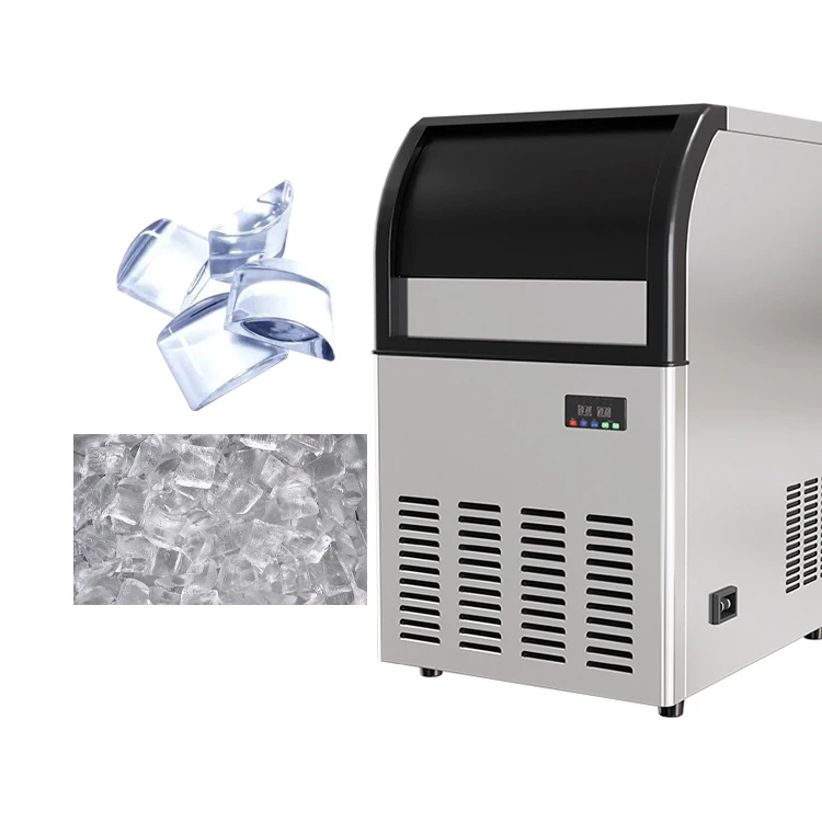 Big Capacity 208 Pieces  150KG Crescent Moon Shape Elegant Ice Maker Commercial Automatic Ice Machine for Cafe Shop Wine KTV