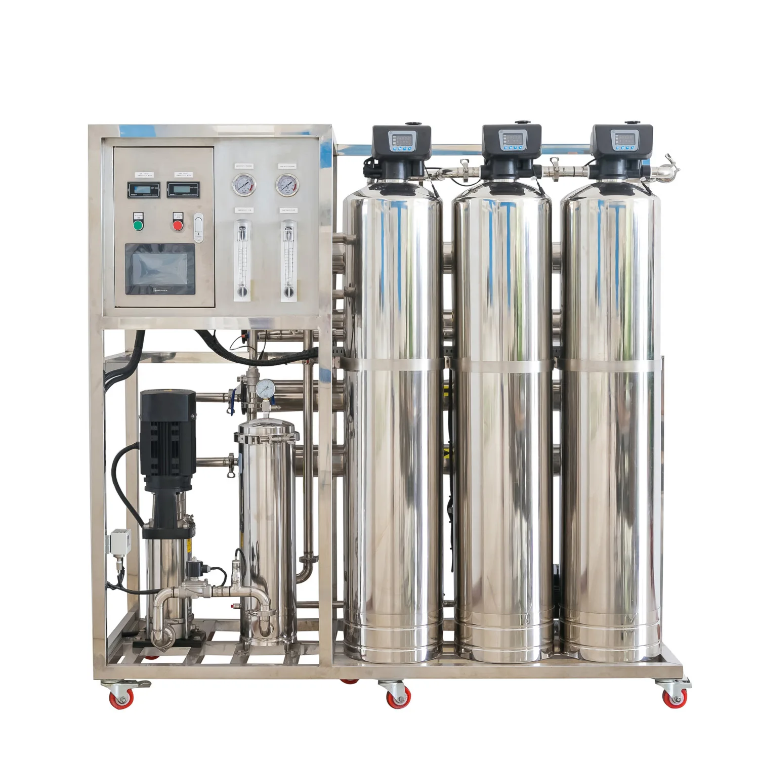 

High Performance Small Capacity 500L/H Reverse Osmosis System With Competitive Price Auto Control for Industry Commercial Use