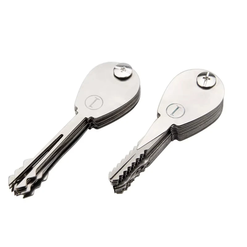 2025 New 20Psc Foldable Car Lock Double Sided Opener Practice Locksmith Equipment Tool
