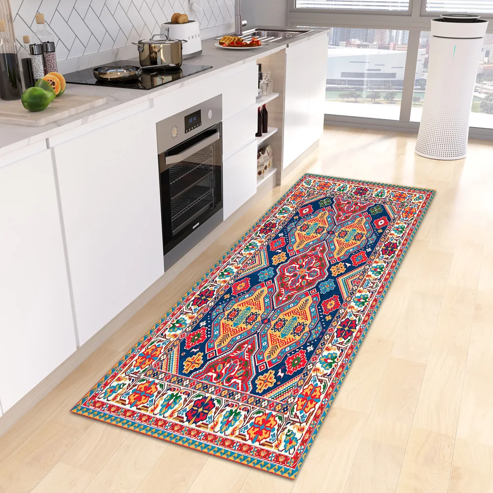 Nordic Kitchen Rug Entrance Doormat Living Room Balcony Door Decor Carpet House Bedroom Floor Bathroom Hallway Non-Slip Foot Mat