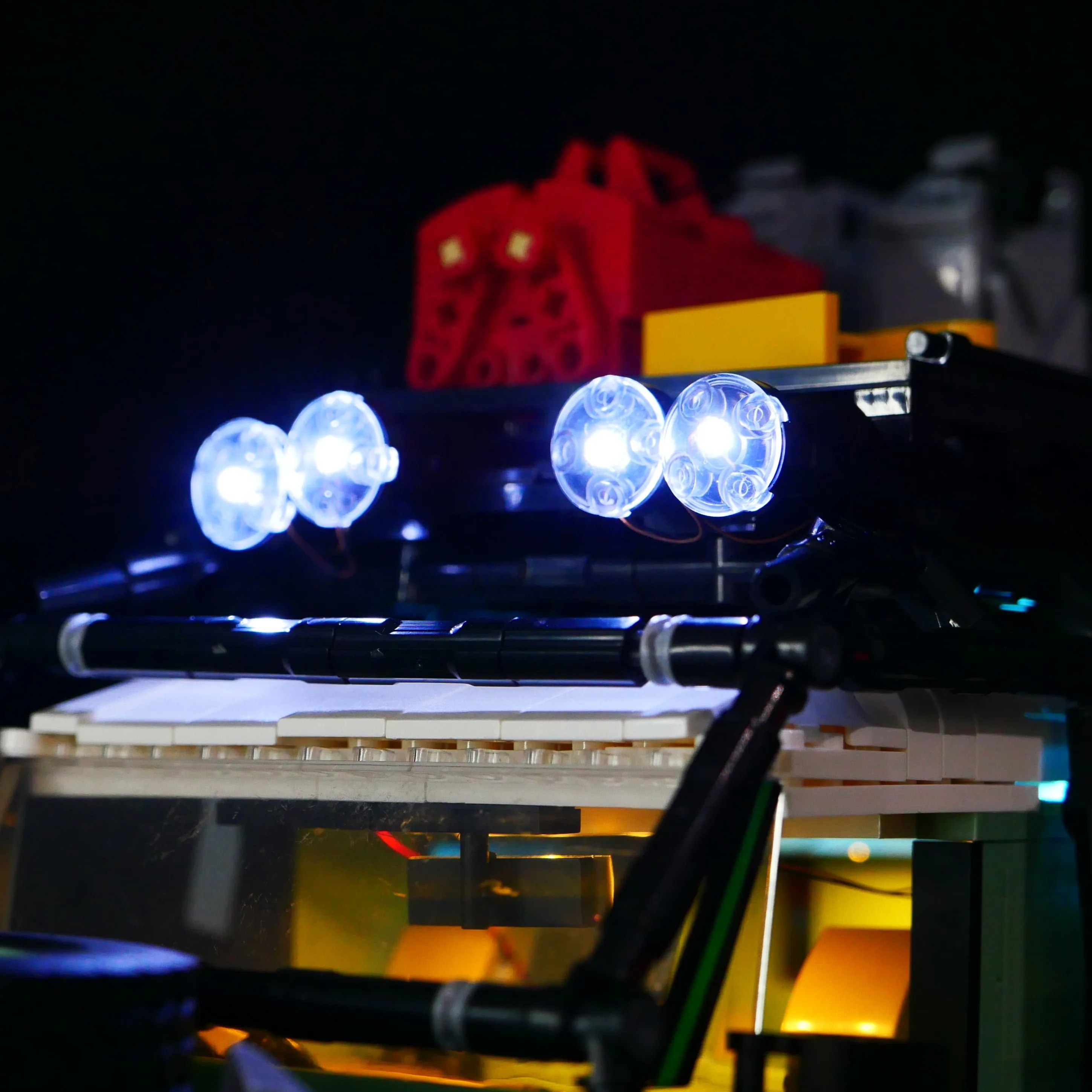 LED Lighting Kit Compatible with 10317 Classic Off-Road 4x4 Vehicle Building Blocks Model Decorative Light Set (Lights Only)